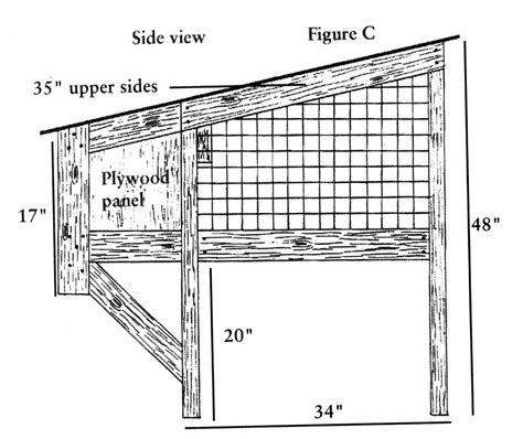 How To Build Your Own Rabbit Hutch Diagrams Countryside