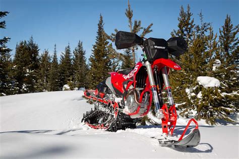 From Dirt To Snow Bike Featured Mountain Sledder