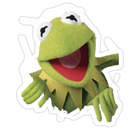 Kermit The Frog Stickers By Rachick123 Redbubble