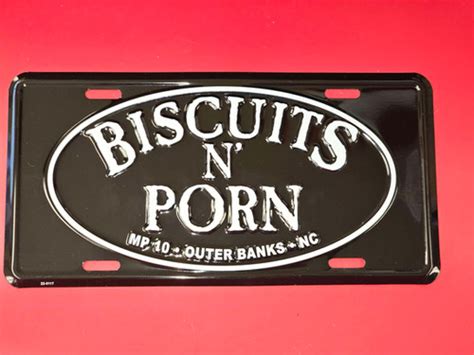 license plate biscuits n porn