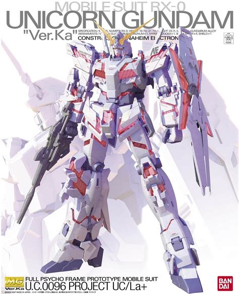 Mg Rx 0 Unicorn Gundam Ver Ka Gunpla Wiki Fandom Powered By Wikia