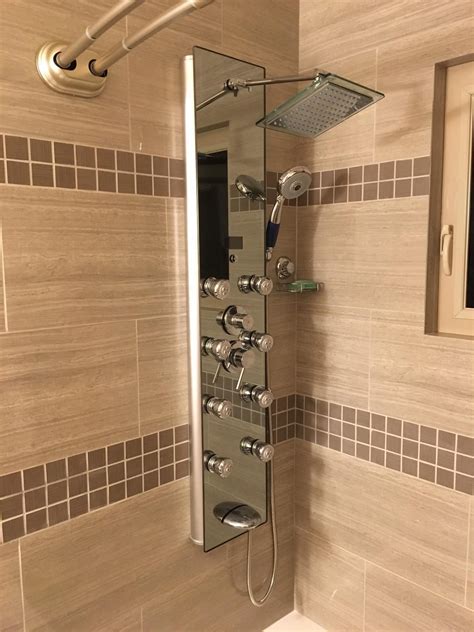 This New Luxurious Shower Panel Has Just Newly Arrived To North America