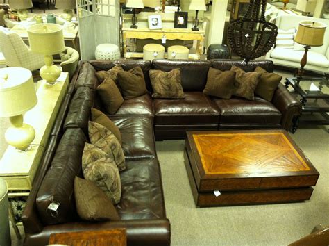 Leather Sectionalperfect For The Bonus Room Or Man Cave Leather