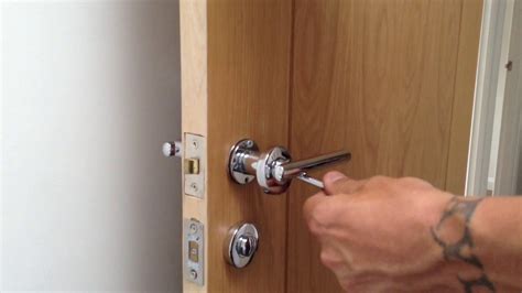 How To Fix A Loose Front Door Handle The Door