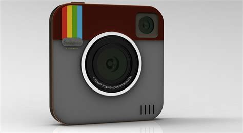 3d Model Instagram Camera Cgtrader