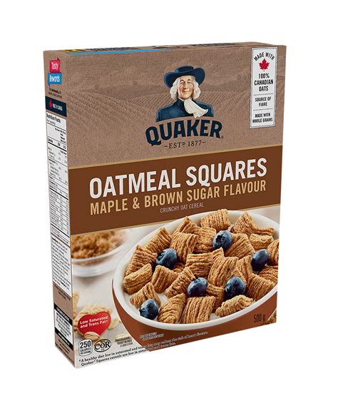 Quaker Oats Squares Cereal