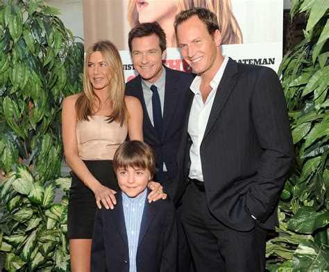 The following are his roles in film, television and video games. Jennifer, Jason Bateman and Patrick Wilson posed with ...