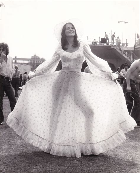 Original Photograph Of Linda Lovelace At Lord S Cricket Ground June 20