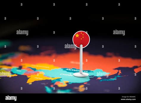China Map Flag Hi Res Stock Photography And Images Alamy