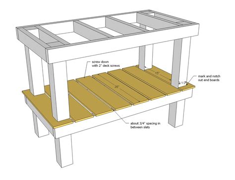 Potting Bench by Between Naps on the Porch (With images) | Potting bench, Potting bench plans ...
