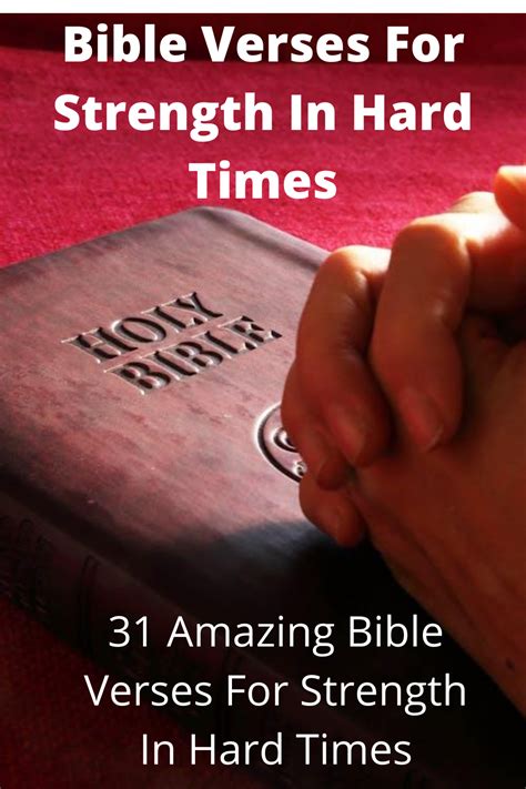 31 Bible Verses For Strength In Hard Times Faith Victorious