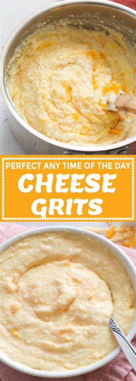 Add a few eggs and you've got the perfect low. Cheese Grits - Immaculate Bites