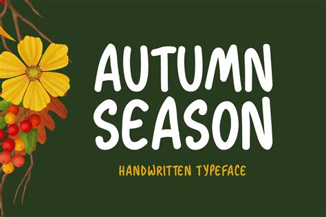 Autumn Season Font By Instagram Fonts · Creative Fabrica