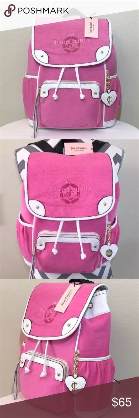 Juicy Couture Pink Backpack Nwt Juicy Couture Pink Pink Backpack