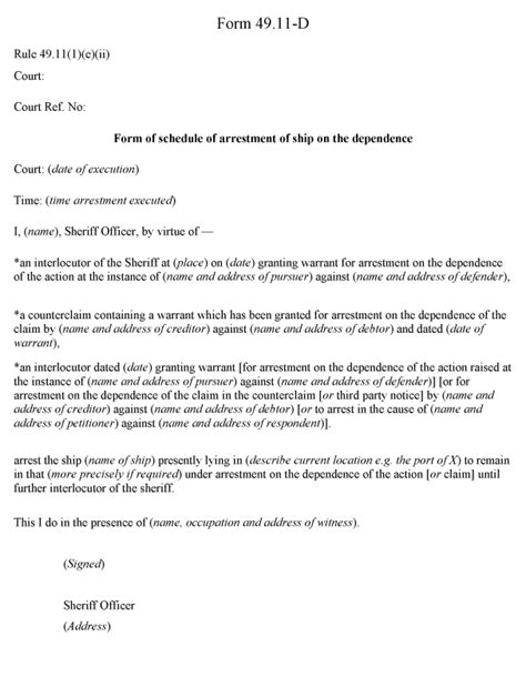 Current version as at 18 december 2019. Act of Sederunt (Sheriff Court Rules) (Miscellaneous ...