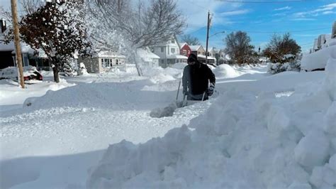 Historic Snowstorm Buries Western New York Under 6 Feet Of Snow Shuts