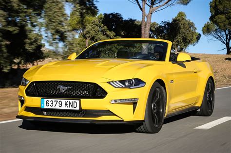 Prueba Ford Mustang Convertible Gt 50 Ti Vct V8 Periodismo Del Motor