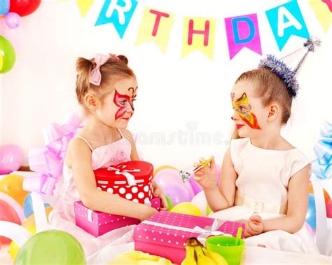 Child Birthday Party Stock Photo Image Of Color Bright 24154178