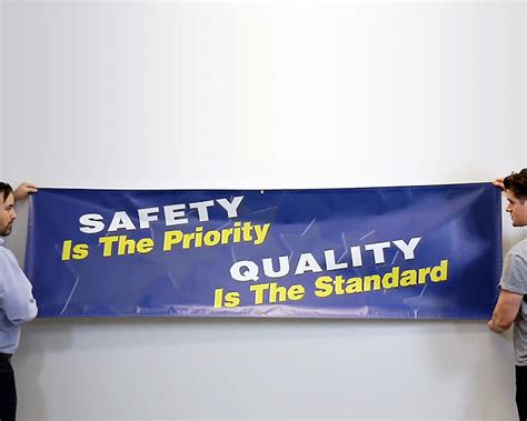 Traditional Safety Banners