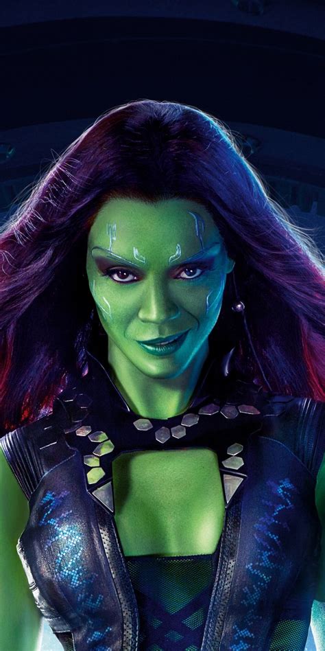 Gamora, Guardians of the Galaxy, 1080x2160 wallpaper | Gamora marvel