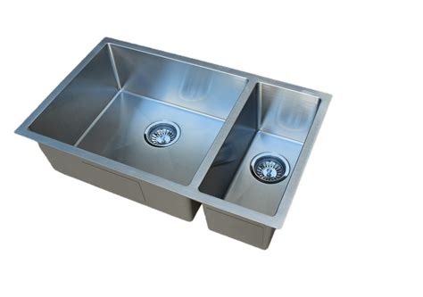 Handmade Stainless Steel Kitchen Sink Double Bowls M X Cm