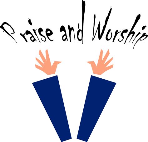 Praise And Worship Clipart