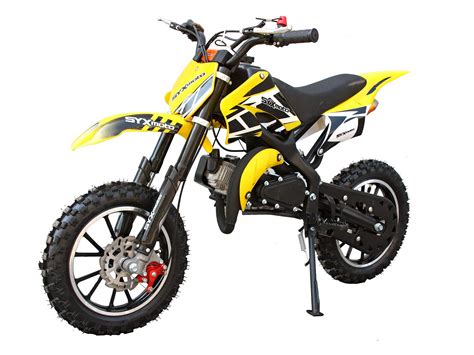 Syx Moto Kids Mini Dirt Bike Gas Power 2 Stroke 50cc Motorcycle