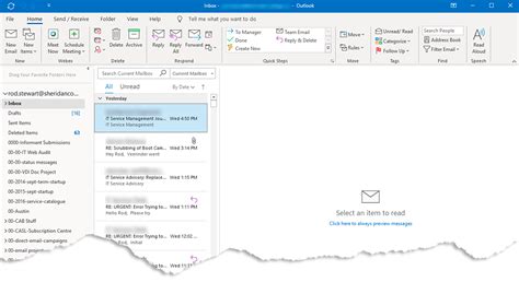 Employee Email And Calendar Configuring Outlook 2016 Windows 10