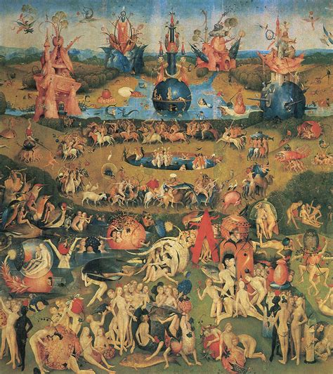 Laminated Poster Bosch Hieronymus The Garden Of Earthly Delights