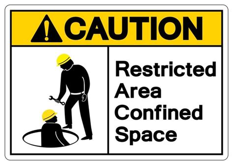 2 Thousand Confined Space Sign Royalty Free Images Stock Photos