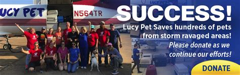 Without your support, we would be unable to fulfill our mission. The Lucy Pet Foundation- Free Spay and Neuter Mobile Clinic