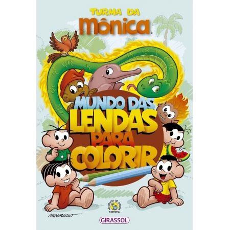 Turma Da Monica Mundo Das Lendas Para Colorir Selecta Livros