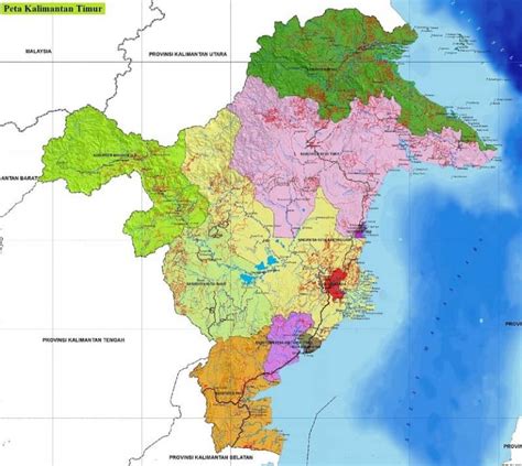 Cara Membuat Peta Geologi Kalimantan Timur Provinsi IMAGESEE