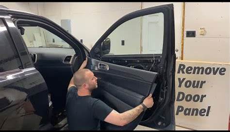 Remove door panel: Jeep Grand Cherokee - YouTube