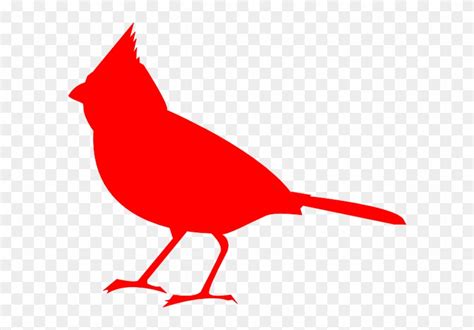 Cardinal Silhouette Clip Art Free Transparent Png Clipart Images Download