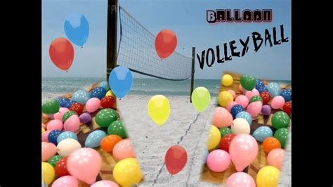 How To Play Balloon Volleyball Youtube