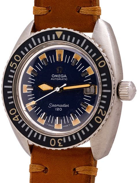 Omega Seamaster 120 Deep Blue Divers Ref 166073 Circa 1968