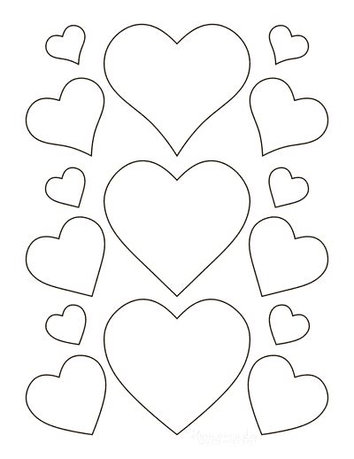 Free Printable Heart Designs Free Printable Templates