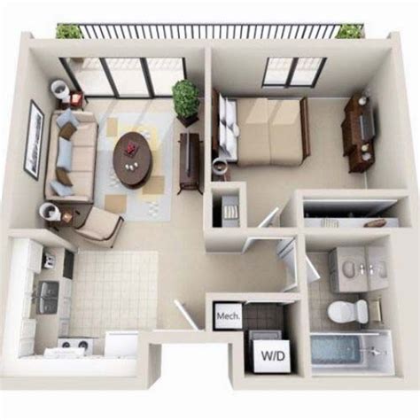 Small house design plans 5×7 with one bedroom hip roof $ 49.00 $ 19.99 add to cart Beautiful 3D Small House Floor Plans One Bedroom on budget ...