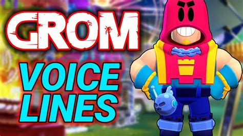 Grom Voice Lines And Quotes Dialogues With English Subtitles Brawl