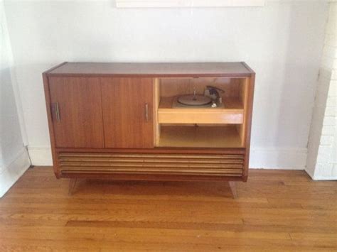 Mid Century German Made Telefunken Stereo Console Etsy Stereo