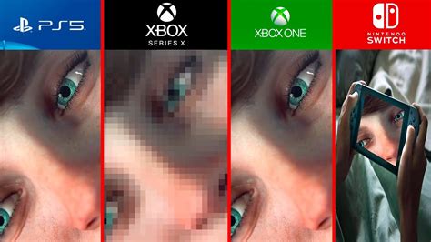 The Medium PS Vs Xbox SERIES X Vs Xbox One Vs Nintendo Switch