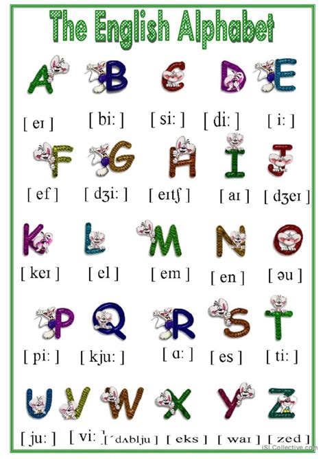 Alphabet English Esl Worksheets Pdf And Doc