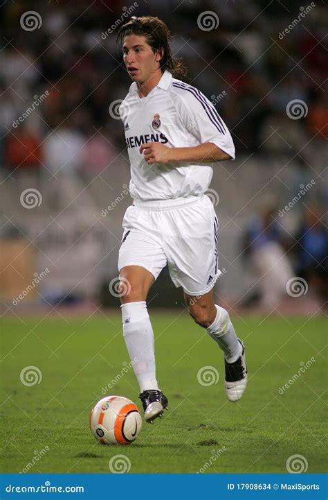 Sergio Ramos Of Real Madrid Editorial Stock Image Image Of