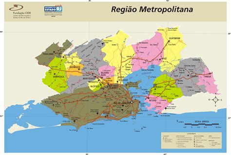 Metrôrio | metrô da cidade do rio de janeiro. Metropolitan Region Map, Rio de Janeiro State, Brazil