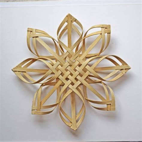 Woven Carolina Snowflake In Walnut Color Etsy