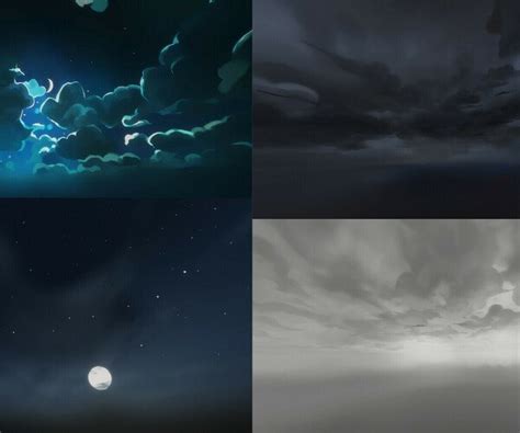 Artstation Cartoon And Stylized Hdri Sky Pack 01 Resources