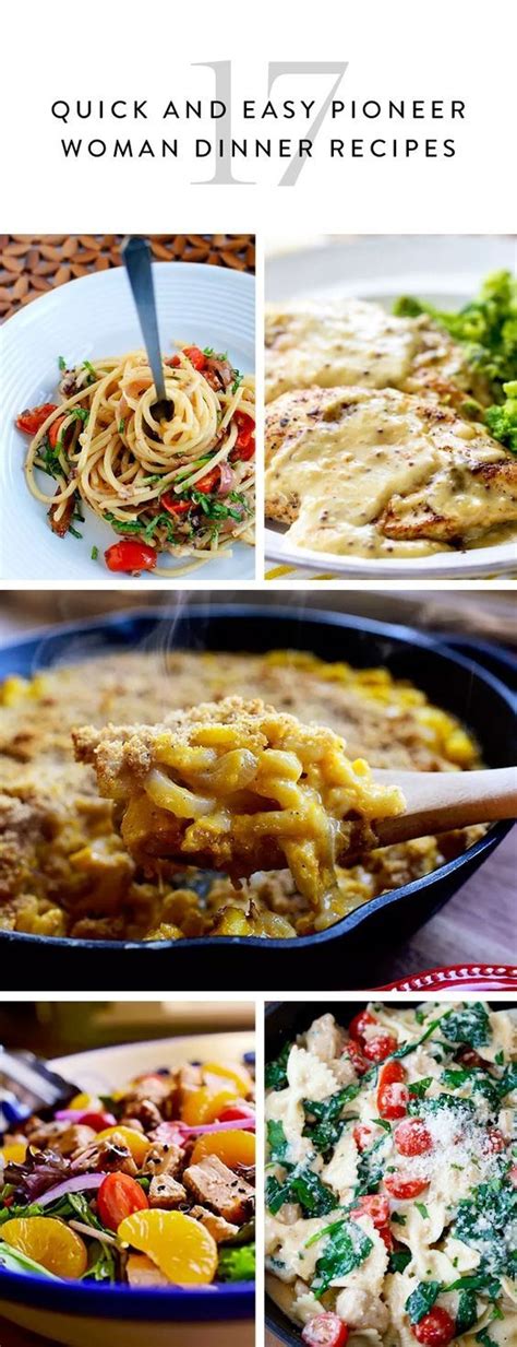 She shares her cajun surf and turf pasta that has something. 17 Pioneer Woman Dinner Recipes That Are Quick, Easy and ...