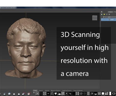 3d Scanning Yourself In High Resolution With A Camera 3d Printing 3d