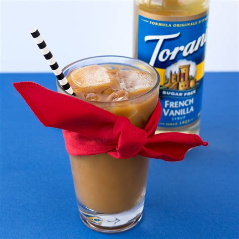 French Vanilla Iced Coffee Torani